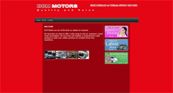 Desktop Screenshot of bcmmotors.co.uk